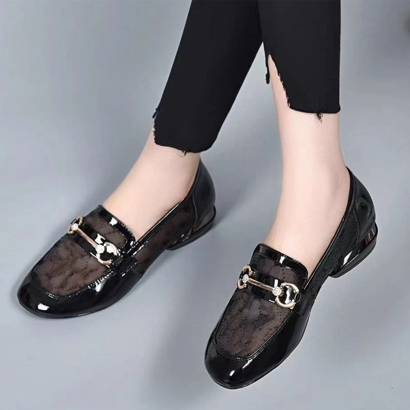 Mesh Women Sandals Loafers Perforated Design Soft Flat Sole Low Heel Summer 2026 New Genuine Leather Style
Mesh Women Sandals Loafers Perforated Design Soft Flat Sole Low Heel Summer 2026 New Genuine Leather Style