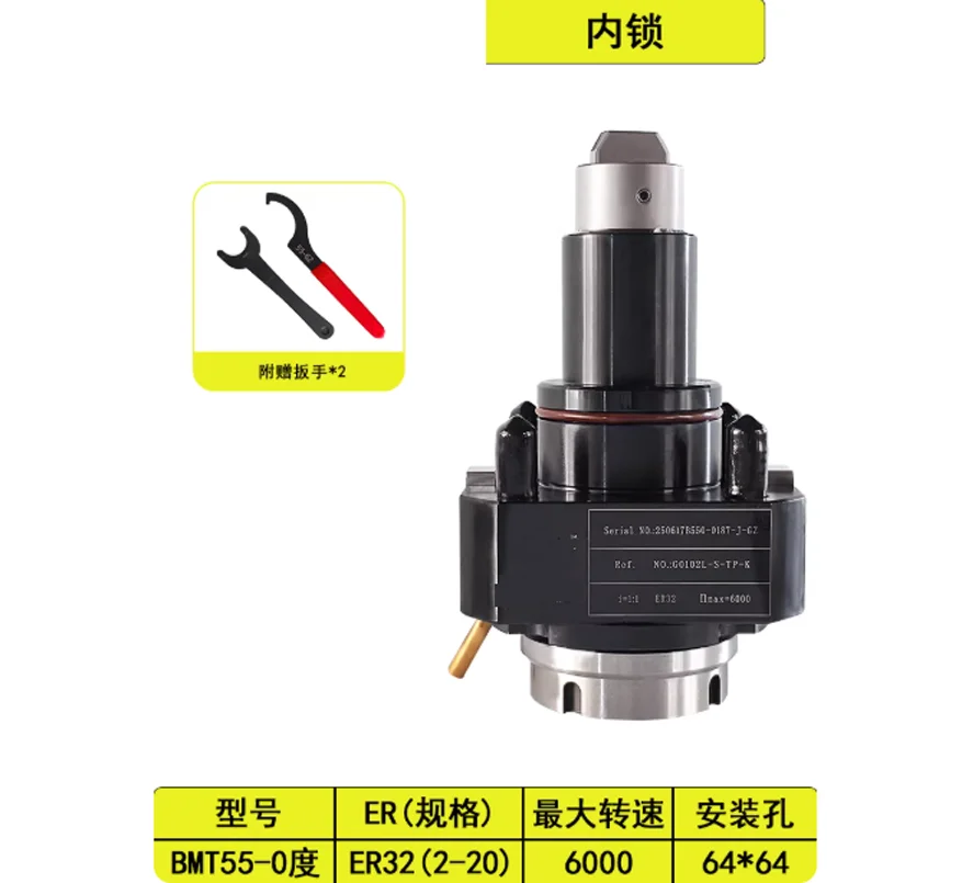 BMT40 BMT45 BMT55 BMT65 Radial Z Axis 0 ° Tool Holder Turret Tool Turning And Milling Power Head
BMT40 BMT45 BMT55 BMT65 Radial Z Axis 0 ° Tool Holder Turret Tool Turning And Milling Power Head