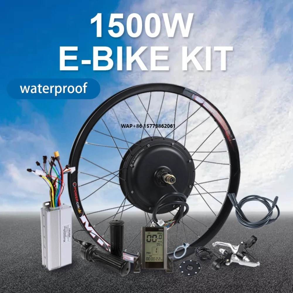 Бесщеточный двигатель 1500 Вт, водонепроницаемый ЖК-дисплей, комплект электрического велосипеда, задний привод, большой палец, модифицированный горный мопед, автомобильные аксессуары
Бесщеточный двигатель 1500 Вт, водонепроницаемый ЖК-дисплей, комплект электрического велосипеда, задний привод, большой палец, модифицированный горный мопед, автомобильные аксессуары