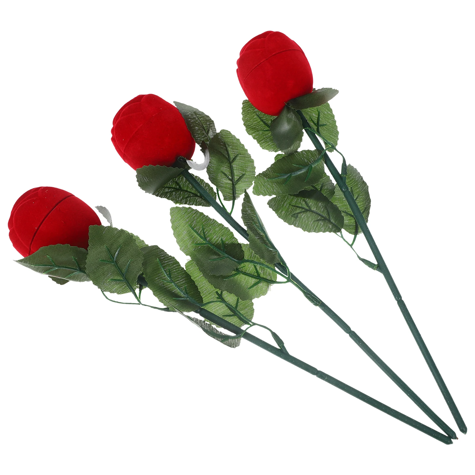 3pcs Rose Shape Ring Box Breathable Fabric Lifelike Wedding Engagement Proposal Decoration Jewelry Storage Red Ring Holder For
3pcs Rose Shape Ring Box Breathable Fabric Lifelike Wedding Engagement Proposal Decoration Jewelry Storage Red Ring Holder For
