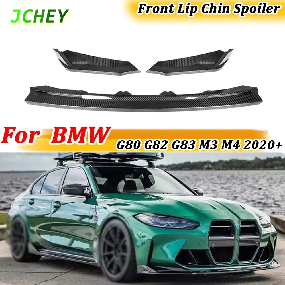 Carbon Fiber Car Front Bumper Lip Spoiler for BMW 3 4 Series G80 G82 G83 M3 M4 Competition 2020+ FRP Front Bumper Body Kits
Carbon Fiber Car Front Bumper Lip Spoiler for BMW 3 4 Series G80 G82 G83 M3 M4 Competition 2020+ FRP Front Bumper Body Kits