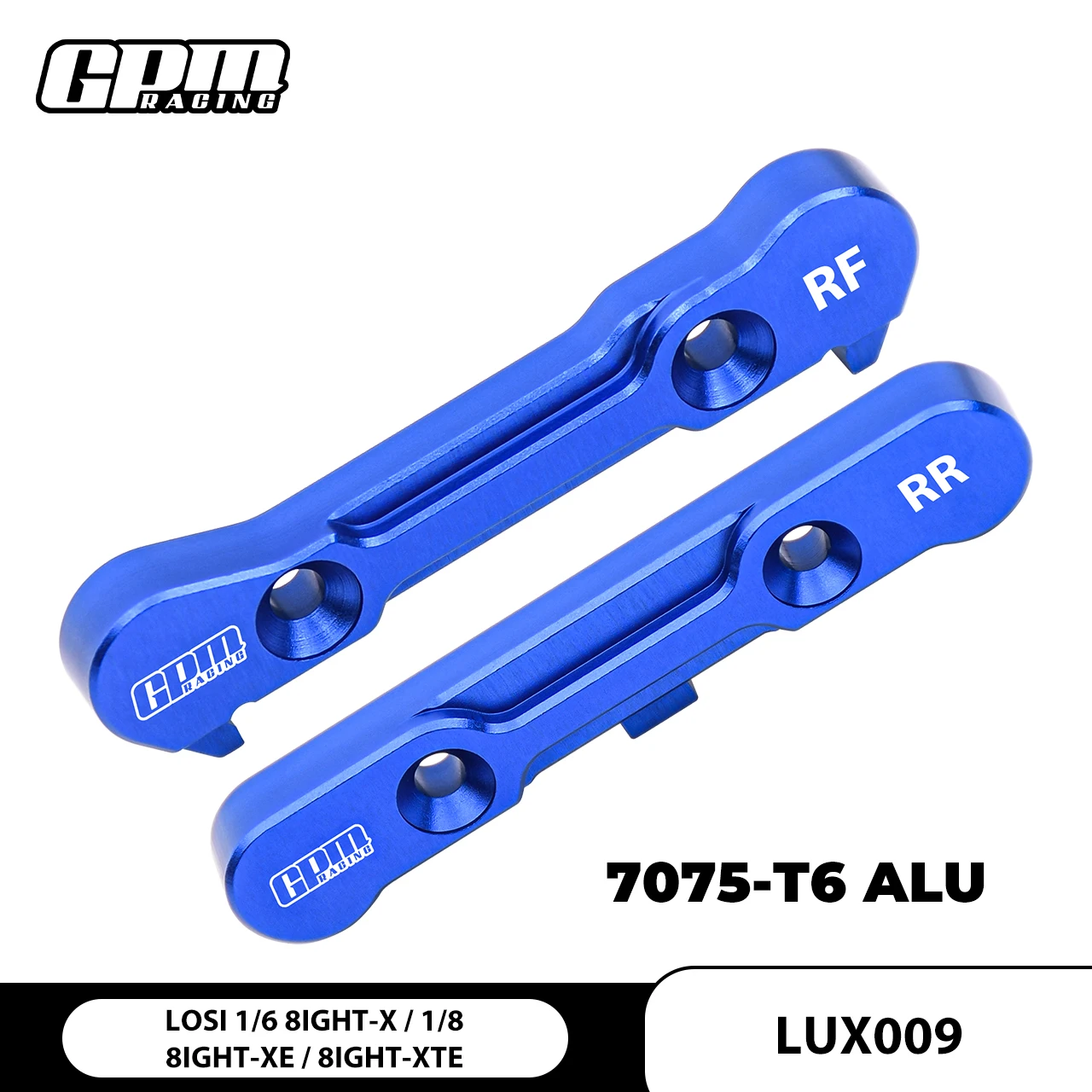 Крепление задней нижней подвески из сплава GPM 7075, для LOSI 1/6 8IGHT-X Lasernut 1/8 8XE 8XTE
Крепление задней нижней подвески из сплава GPM 7075, для LOSI 1/6 8IGHT-X Lasernut 1/8 8XE 8XTE