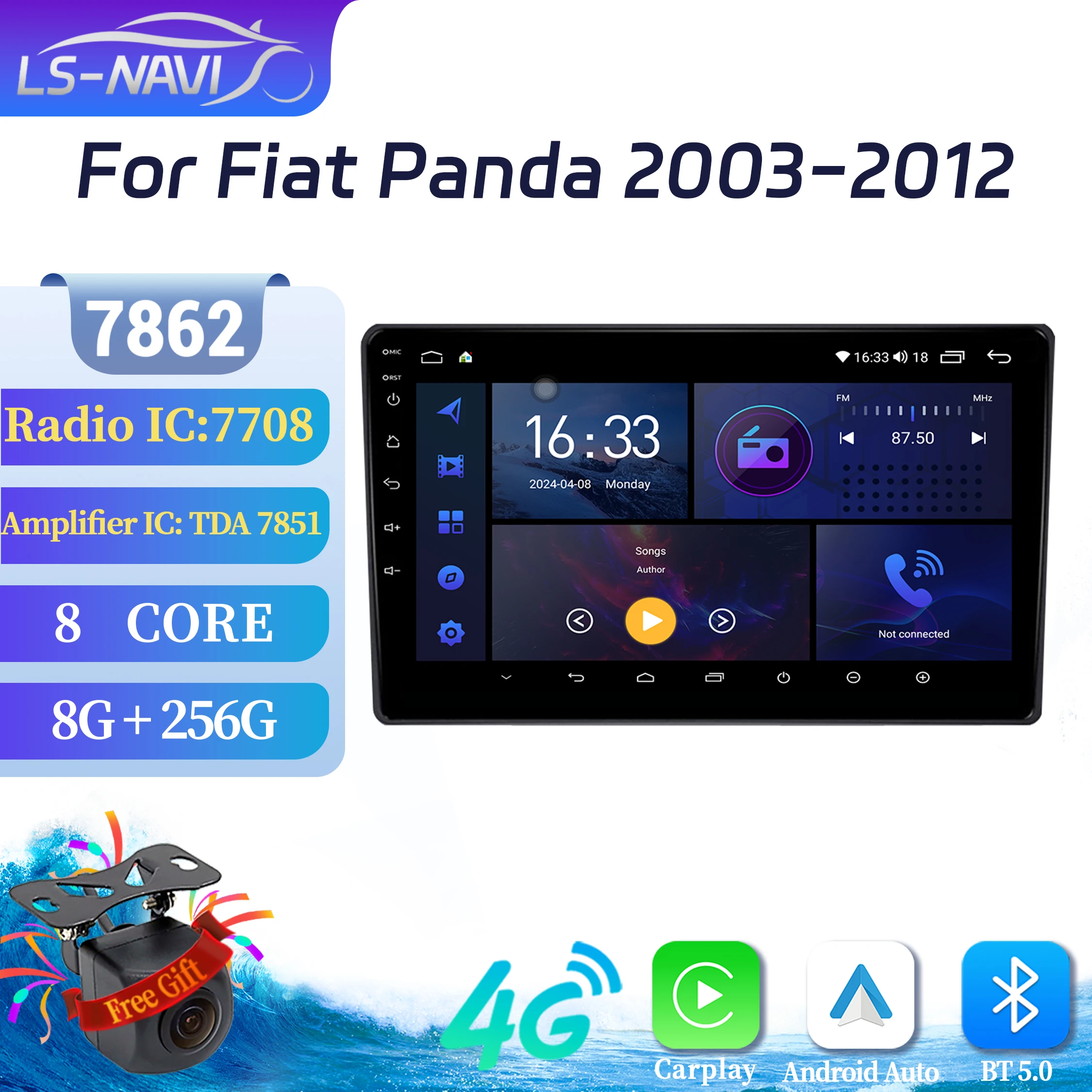 Android 14 Car Radio For Fiat Panda 2003-2012 Navigation Auto Stereo Wireless BT Carplay automotive multimedia 2K QLED Screen
Android 14 Car Radio For Fiat Panda 2003-2012 Navigation Auto Stereo Wireless BT Carplay automotive multimedia 2K QLED Screen