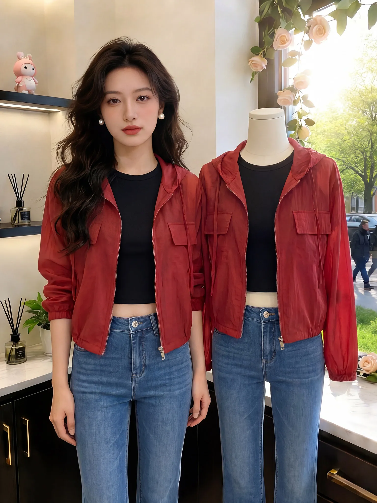 2026 New Women's Loose Short Jacket Versatile Personality Breathable Zipper Closure Casual Style Comfortable Summer Outerwear
2026 New Women's Loose Short Jacket Versatile Personality Breathable Zipper Closure Casual Style Comfortable Summer Outerwear