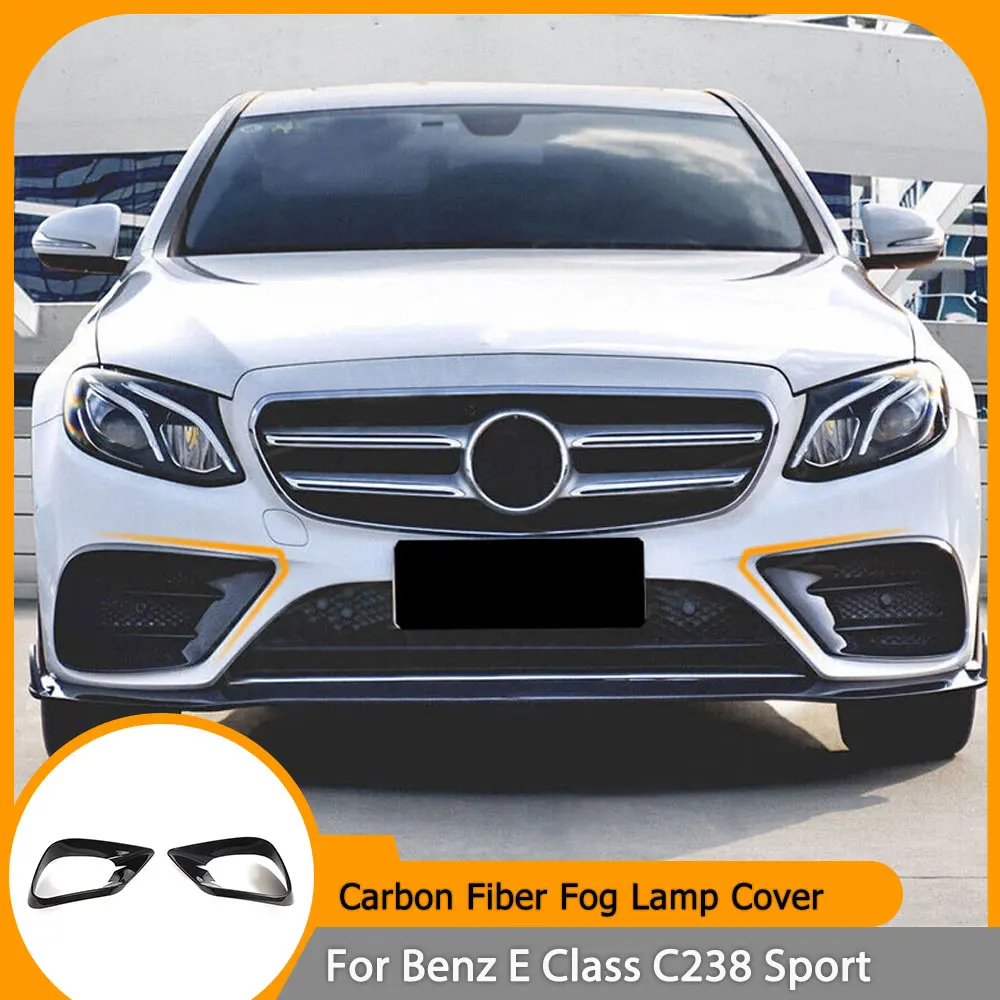 Car Front Bumper Fog Light Air Vent Trims For Mercedes Benz E Class C238 Sport 2-Door 2017-2020 Real Carbon Fiber Grille Cover
Car Front Bumper Fog Light Air Vent Trims For Mercedes Benz E Class C238 Sport 2-Door 2017-2020 Real Carbon Fiber Grille Cover
