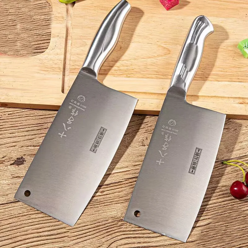 Shibazi Stainless Steel Cleaver Kitchen Knife Professional Chopping Knife Chinese Knife Chef Kitchen Knife Cooking Tools 2 Style
Shibazi Stainless Steel Cleaver Kitchen Knife Professional Chopping Knife Chinese Knife Chef Kitchen Knife Cooking Tools 2 Style