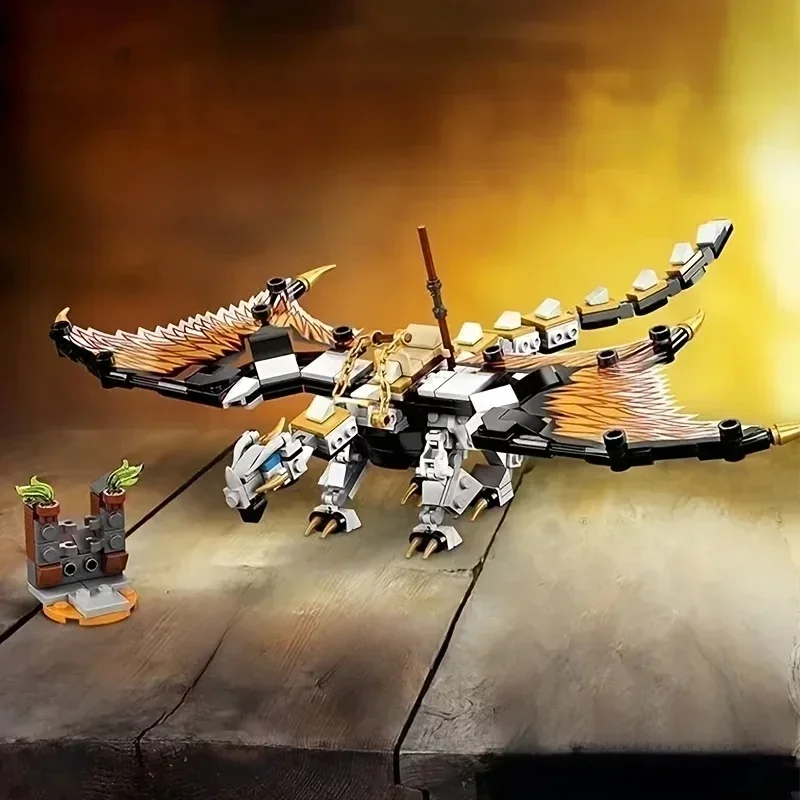 332 шт., набор строительных блоков Master Wu Battle Dragon, подарок и модель, технологические строительные блоки, детская игрушка в подарок
332 шт., набор строительных блоков Master Wu Battle Dragon, подарок и модель, технологические строительные блоки, детская игрушка в подарок