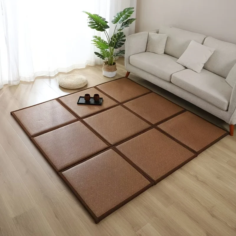 9 Pack Japanese-Style Tatami Floor Mat Handmade PE Foam Interlocking Mats for Bedrooms Living Rooms Office Floor Mats Home Decor
9 Pack Japanese-Style Tatami Floor Mat Handmade PE Foam Interlocking Mats for Bedrooms Living Rooms Office Floor Mats Home Decor