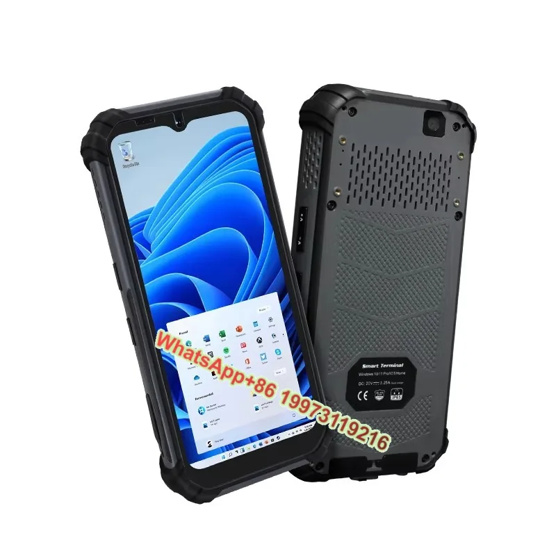 6.5 Inch Windows 11 Handheld Mobile Computer with 2D Barcode Scanning USB 3.0 Port Type-C Charge Rugged PDA Windows 11 Pro OS
6.5 Inch Windows 11 Handheld Mobile Computer with 2D Barcode Scanning USB 3.0 Port Type-C Charge Rugged PDA Windows 11 Pro OS