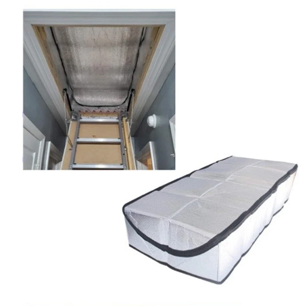 Attic Stair Tent Insulation Snow Cover 138x64x28cm Aluminum Stairway Barrier Dust Cover Home Attic Heat Insulation Warming Tool
Attic Stair Tent Insulation Snow Cover 138x64x28cm Aluminum Stairway Barrier Dust Cover Home Attic Heat Insulation Warming Tool