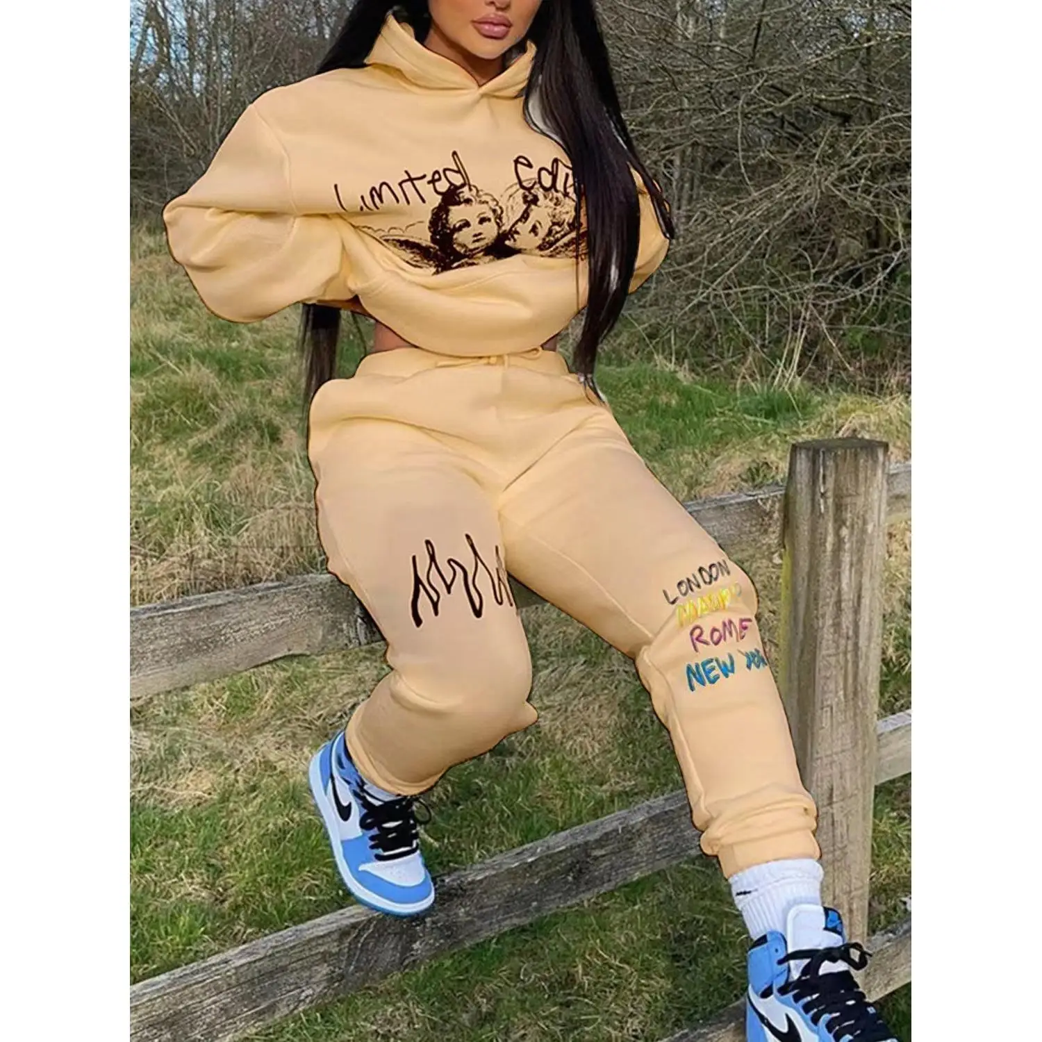 God Is Good Letter Pattern Printing Women Casual Pants Comfortable Home Use Protective Clothing Brand Unregistered
God Is Good Letter Pattern Printing Women Casual Pants Comfortable Home Use Protective Clothing Brand Unregistered