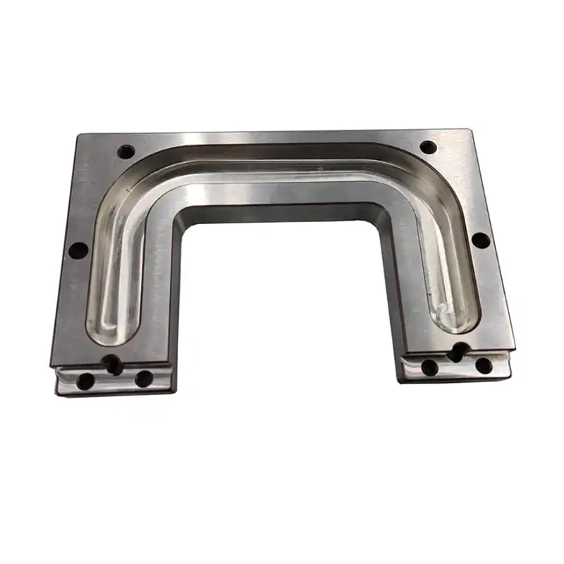 CNC machined alloy steel mold frame members U-shaped mold cavity mold forming parts
CNC machined alloy steel mold frame members U-shaped mold cavity mold forming parts