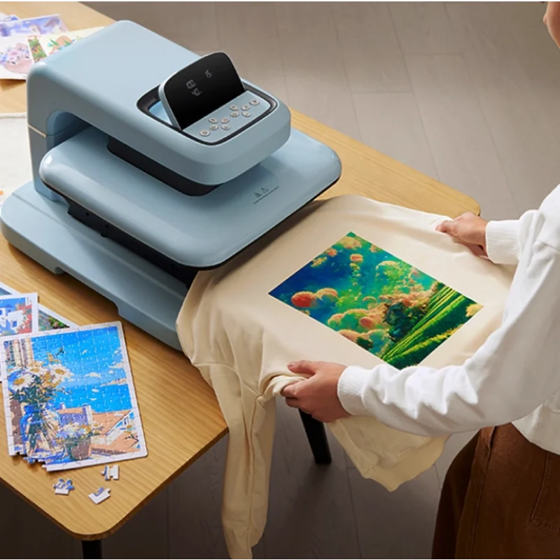 Fully automatic hot stamping machine, small hot press machine, T-shirt printing machine, heat transfer machine
Fully automatic hot stamping machine, small hot press machine, T-shirt printing machine, heat transfer machine