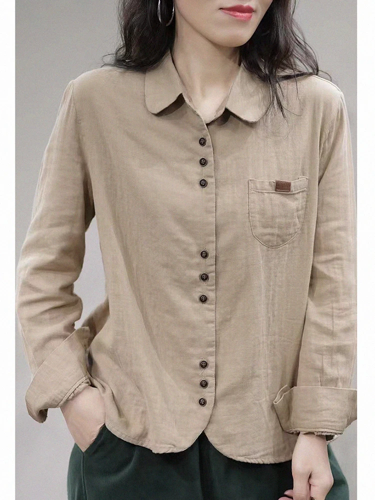 Большой размер, хлопково-льняной солнцезащитный ирt, женский длинный кардиган с кукольным воротником, верхняя одежда, однотонный цвет
Большой размер, хлопково-льняной солнцезащитный ирt, женский длинный кардиган с кукольным воротником, верхняя одежда, однотонный цвет