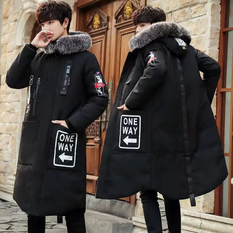 Men's Long down Jacket Winter New Style Knee-Length Lightweight Fashionable Korean Version City Casual Outerwear Coat
Men's Long down Jacket Winter New Style Knee-Length Lightweight Fashionable Korean Version City Casual Outerwear Coat