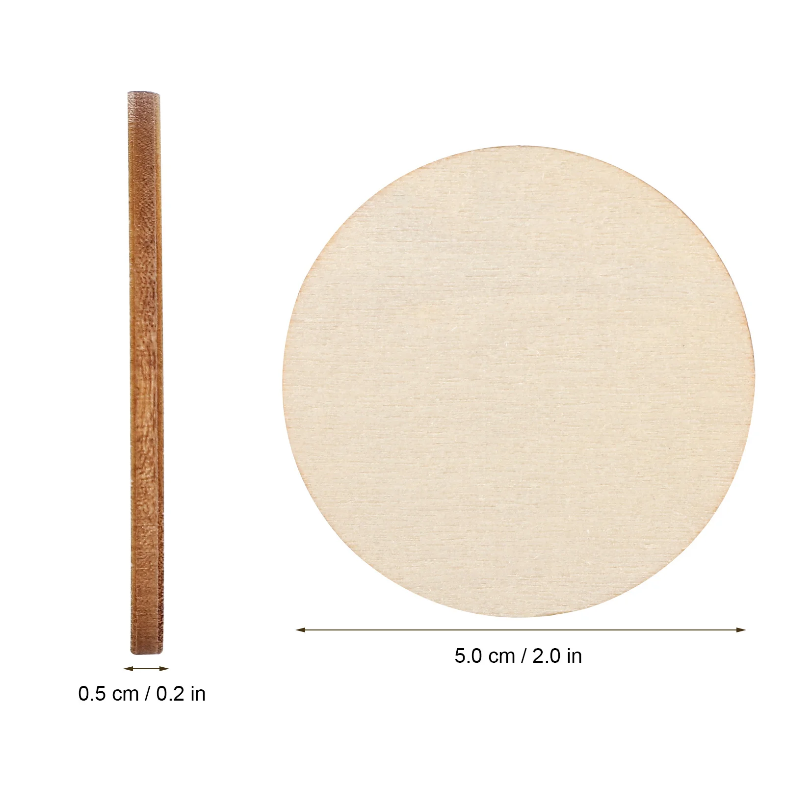 100 pcs Wood Slices Unfinished Round Wooden Discs For Diy Crafts Painting Puzzles Party Decorations Craft Wood Pieces
100 pcs Wood Slices Unfinished Round Wooden Discs For Diy Crafts Painting Puzzles Party Decorations Craft Wood Pieces