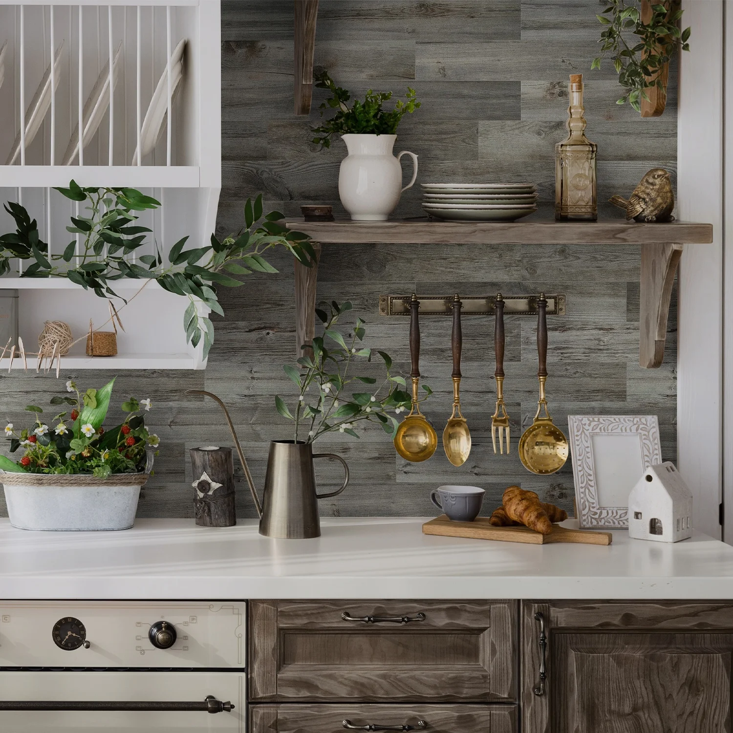 12/24 pieces of 3D adhesive thickened wood grain floor wallpaper, 3D wall sticker waterproof room wear-resistant sticker
12/24 pieces of 3D adhesive thickened wood grain floor wallpaper, 3D wall sticker waterproof room wear-resistant sticker