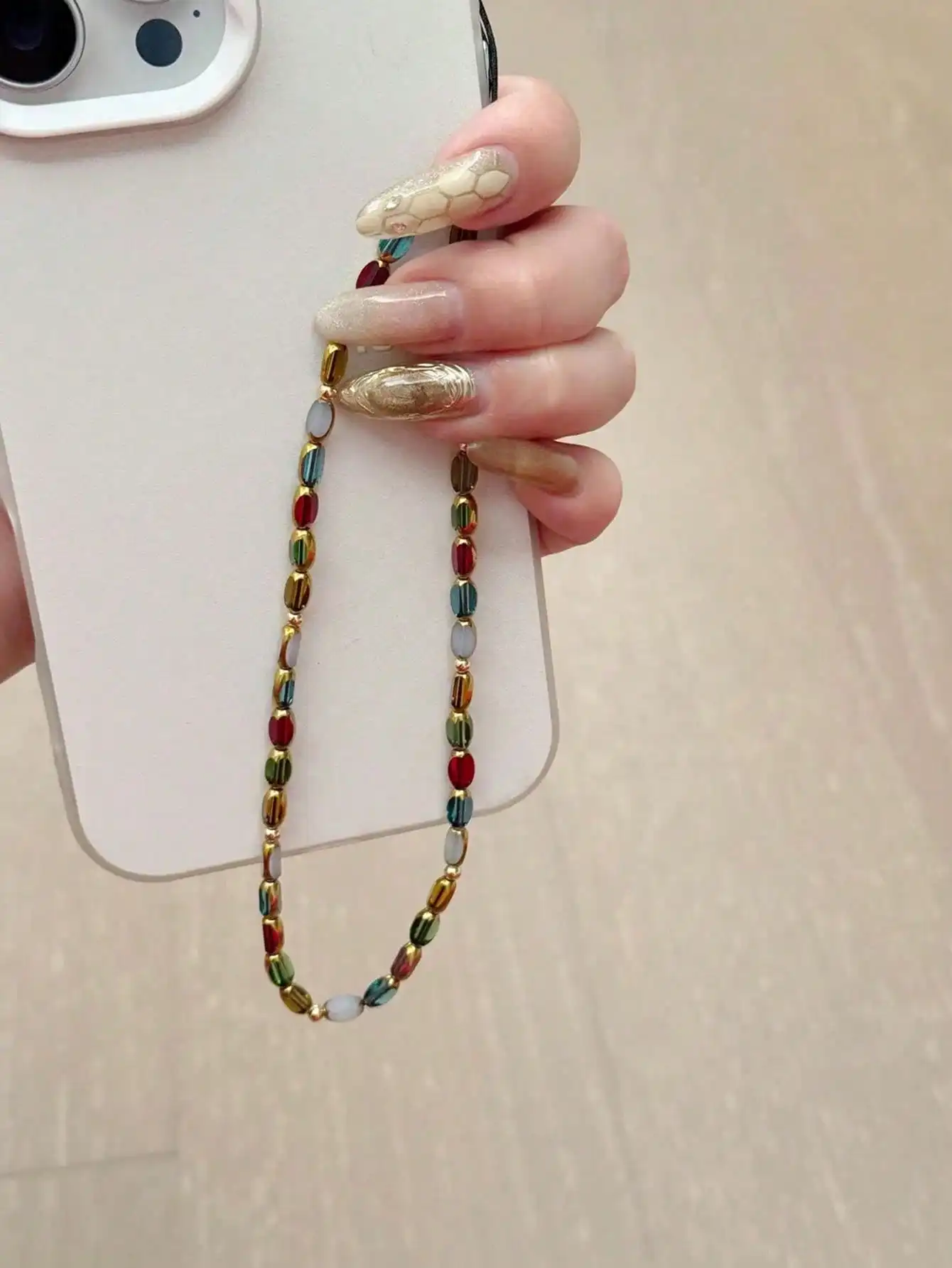 1pc Korean Fashion Mobile Phone Lanyard, Cute Phone Pendant Accessory, Universal For Women
1pc Korean Fashion Mobile Phone Lanyard, Cute Phone Pendant Accessory, Universal For Women