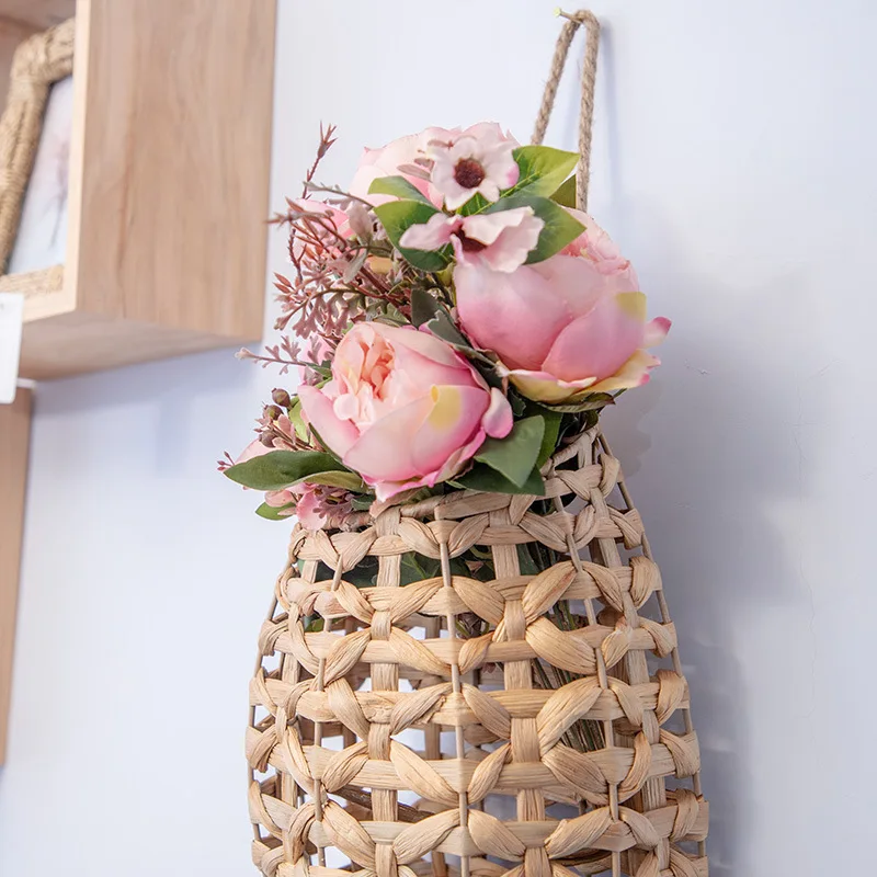 Potted Plant Basket Small Plants Indoor Home Decor Decorative Hand-woven Rattan Hanging Pot Room Office Realistic Faux Greenery
Potted Plant Basket Small Plants Indoor Home Decor Decorative Hand-woven Rattan Hanging Pot Room Office Realistic Faux Greenery
