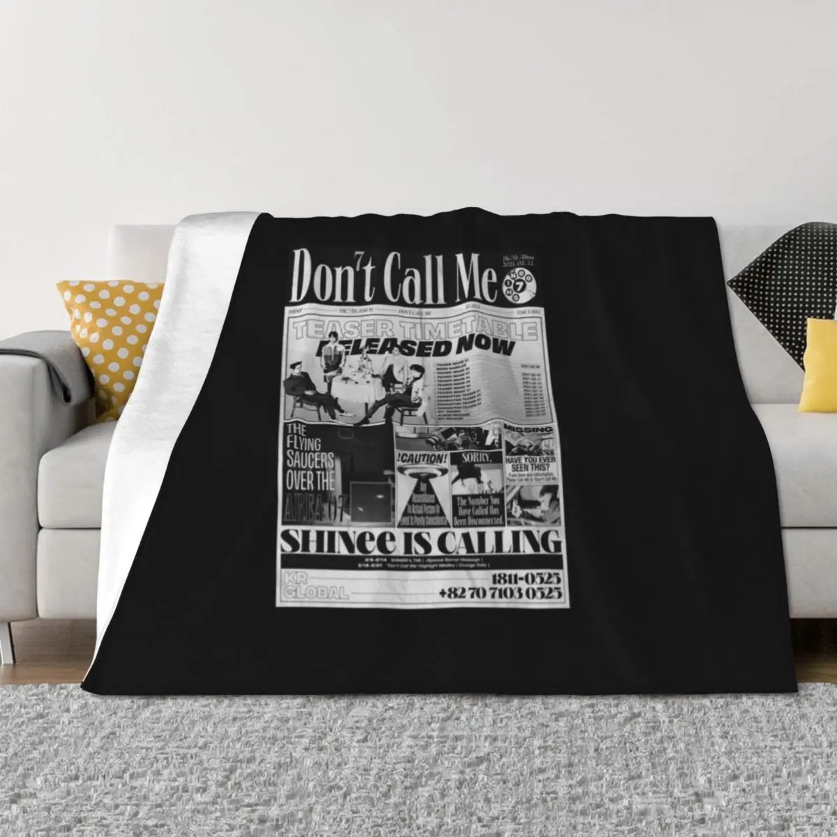 SHINee Don't Call Me Throw Blanket Summer Beddings anime Decorative Beds Weighted Blankets
SHINee Don't Call Me Throw Blanket Summer Beddings anime Decorative Beds Weighted Blankets