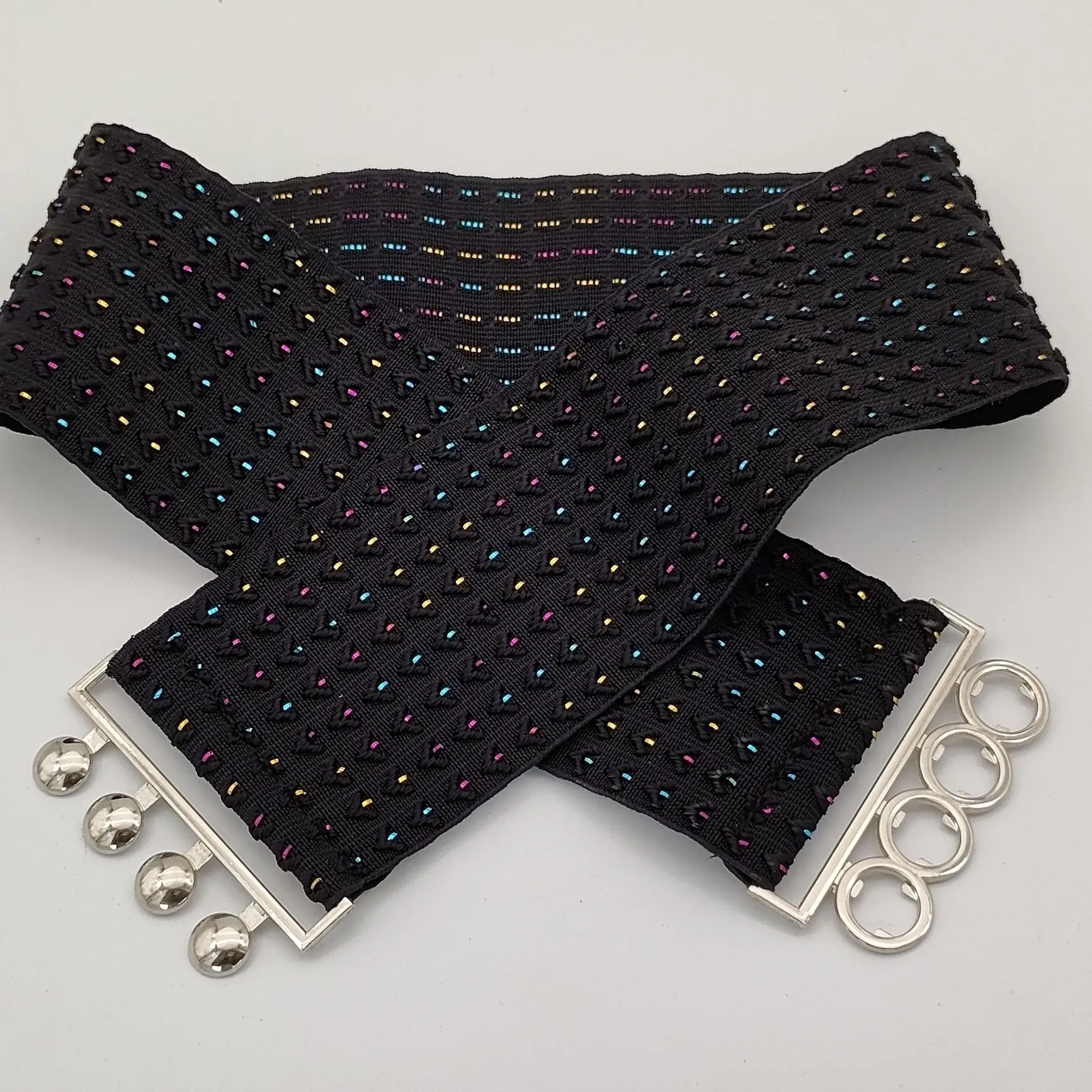  Эластичный пояс - широкий пояс для женщин, регулируемый пояс для платьев, рубашек и костюмов (мода 2025 г.)
Эластичный пояс - широкий пояс для женщин, регулируемый пояс для платьев, рубашек и костюмов (мода 2025 г.)