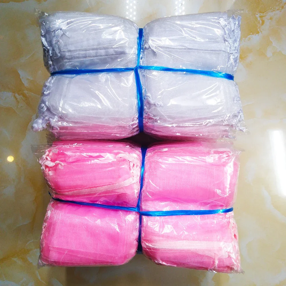 1000pcs 7x9 9X12 10x15 13x18cm Organza Drawstring Bag Jewelry Packaging Bags Wedding Gift Storage Drawstring Pouches
1000pcs 7x9 9X12 10x15 13x18cm Organza Drawstring Bag Jewelry Packaging Bags Wedding Gift Storage Drawstring Pouches