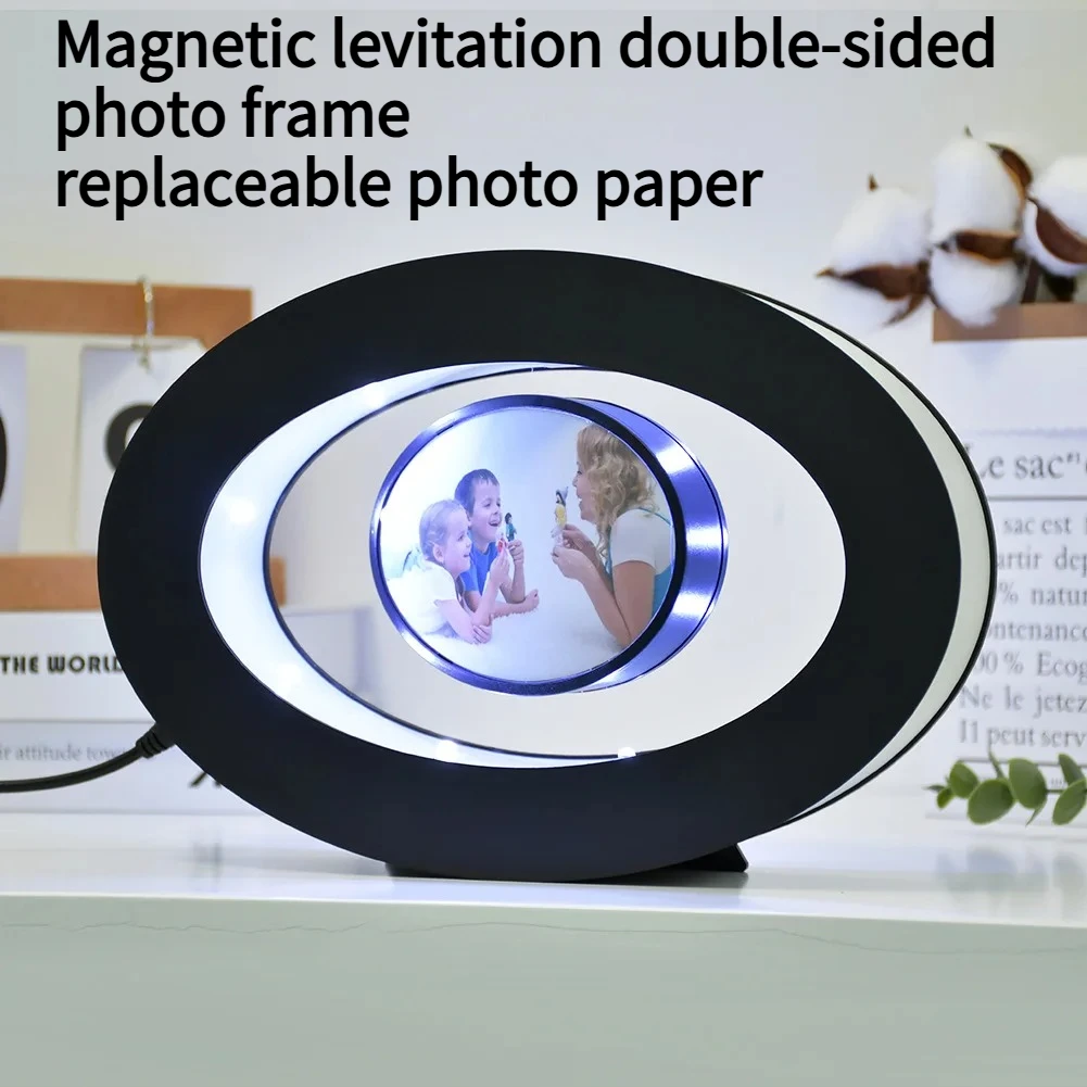 Creative Magnetic Levitation Photo Frame Photo Album Light Display Item Practical Exquisite Gift Home Decoration Handicraft
Creative Magnetic Levitation Photo Frame Photo Album Light Display Item Practical Exquisite Gift Home Decoration Handicraft
