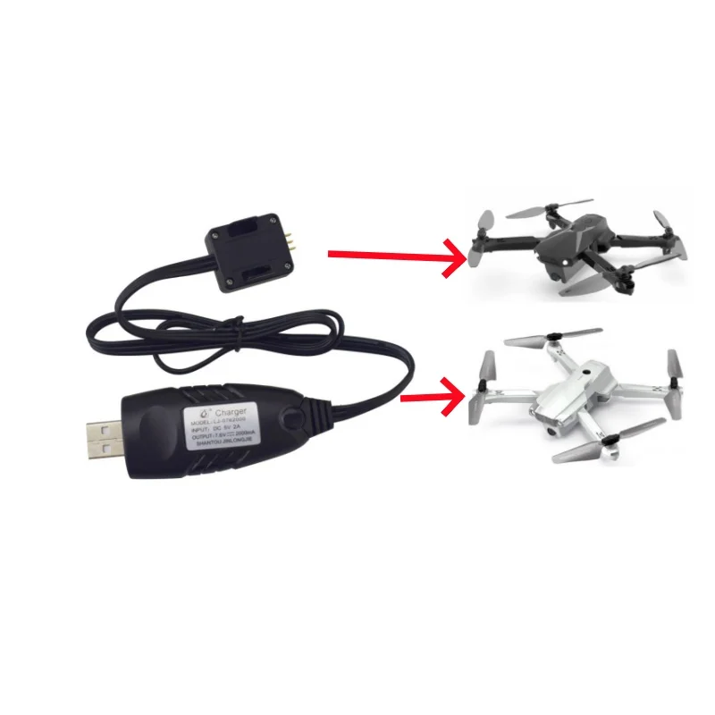 Syma X30 Z6 X500 HS175 D65 RC Drone USB Charging Cable 7 6V 2000mAh Lipo Battery Fast Charger Wire for Quadcopter
Syma X30 Z6 X500 HS175 D65 RC Drone USB Charging Cable 7 6V 2000mAh Lipo Battery Fast Charger Wire for Quadcopter