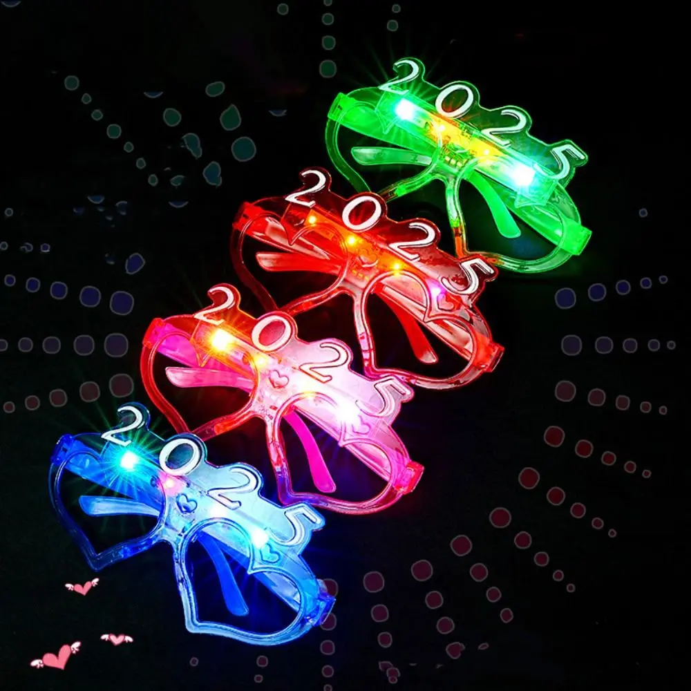 Number Letter 2025 Happy New Year Glow Glasses Photographic Ornaments Colorful 2025 LED Glow Glasses Plastic Light Up
Number Letter 2025 Happy New Year Glow Glasses Photographic Ornaments Colorful 2025 LED Glow Glasses Plastic Light Up