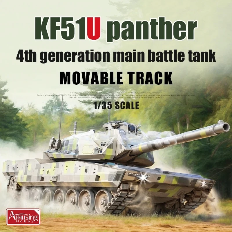 Amusing Hobby Assemble Model Toy DIY Kit 35A065 KF51U Panther 4th Generation Main Battle Tank 1/35
Amusing Hobby Assemble Model Toy DIY Kit 35A065 KF51U Panther 4th Generation Main Battle Tank 1/35