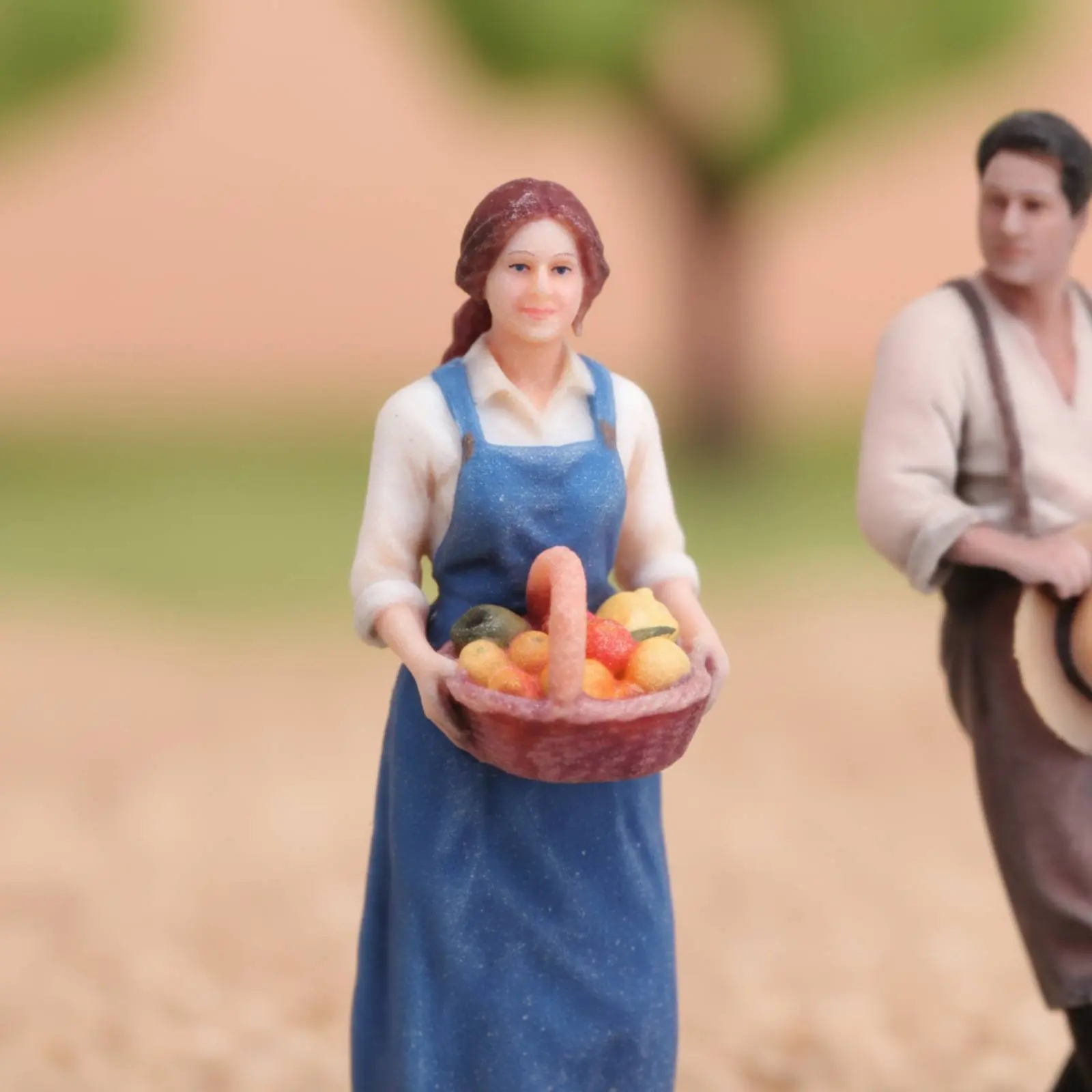 2 Pieces Farmer Couple Figurines Realistic Realism 1/64 Scale Couple Figure 1/64 Scale Miniature People for Display Scene
2 Pieces Farmer Couple Figurines Realistic Realism 1/64 Scale Couple Figure 1/64 Scale Miniature People for Display Scene
