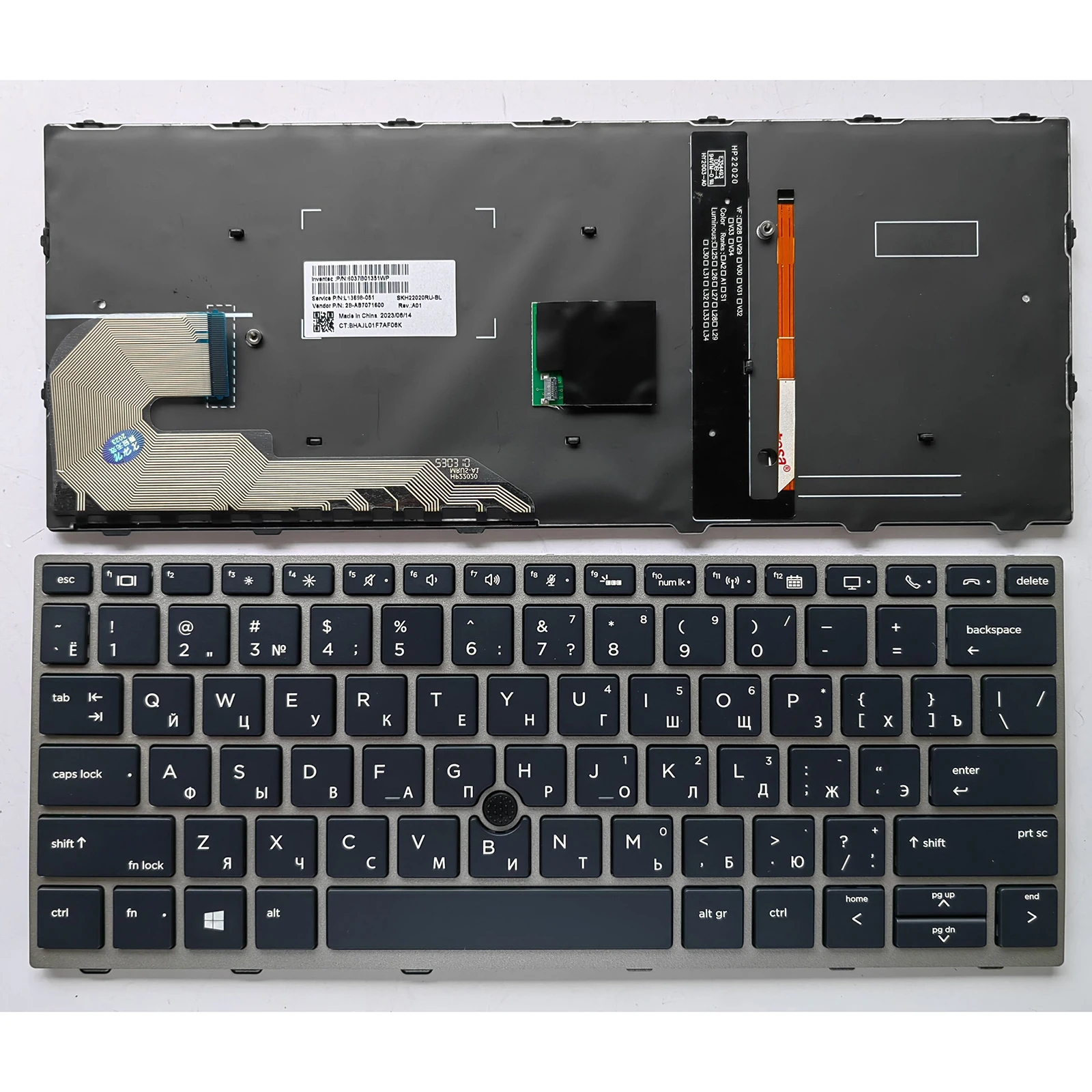 RU Layout for HP EliteBook 830 G5 830 G6 Laptop Keyboard
RU Layout for HP EliteBook 830 G5 830 G6 Laptop Keyboard
