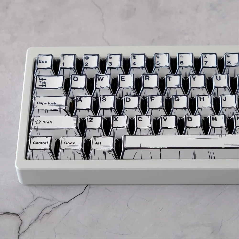 151 Keys Cherry High Heat Sublimation Manga Style Keycaps for MX Switch Mechanical Keyboards
151 Keys Cherry High Heat Sublimation Manga Style Keycaps for MX Switch Mechanical Keyboards