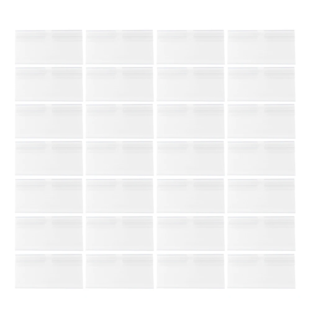 50pcs Price Tags PVC Transparent 60x42mm Shelf Label Holders Retail Signs Supermarket Grocery Store Display Storage Bins Labels
50pcs Price Tags PVC Transparent 60x42mm Shelf Label Holders Retail Signs Supermarket Grocery Store Display Storage Bins Labels