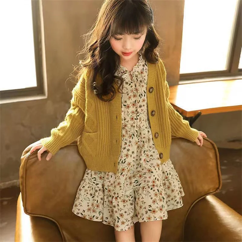 Girls Sweater Wool Coat Kids Tops Knitting 2023 Fashion Thicken Warm Winter Autumn Plus Size Cottons Cardigan Children's Clothin
Girls Sweater Wool Coat Kids Tops Knitting 2023 Fashion Thicken Warm Winter Autumn Plus Size Cottons Cardigan Children's Clothin
