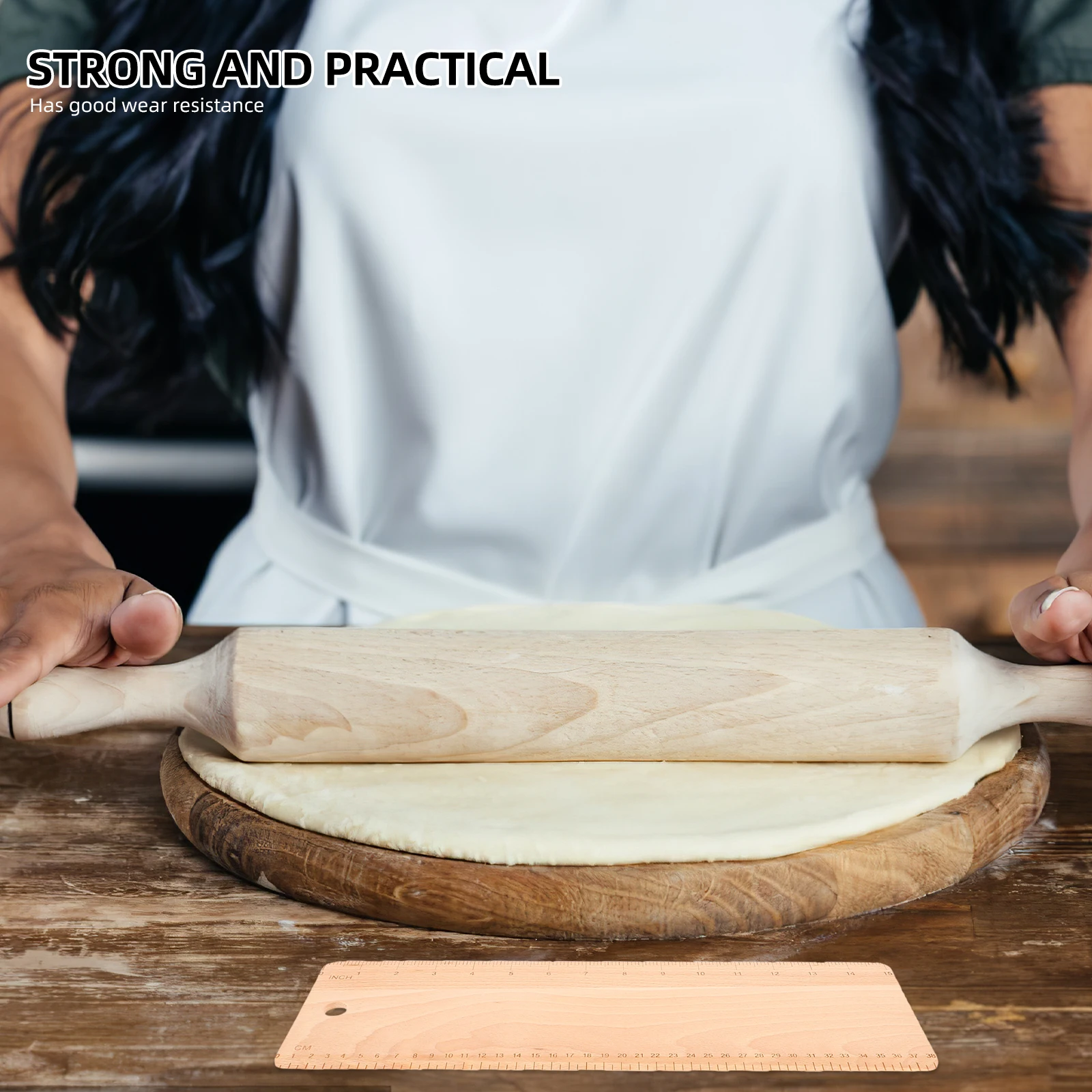 Lightweight Wooden Bread Transfer Peel Dough Flipping Board For Baking Supplies Smooth Surface Dough Moving Plate
Lightweight Wooden Bread Transfer Peel Dough Flipping Board For Baking Supplies Smooth Surface Dough Moving Plate