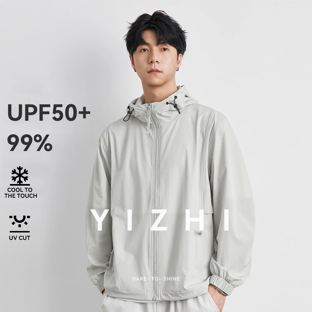 Hooded Sun Protection Clothing Men Lightweight Cool Feeling Triple Protection Hooded Top Summer Jacket for Outdoor UPF50+
Hooded Sun Protection Clothing Men Lightweight Cool Feeling Triple Protection Hooded Top Summer Jacket for Outdoor UPF50+
