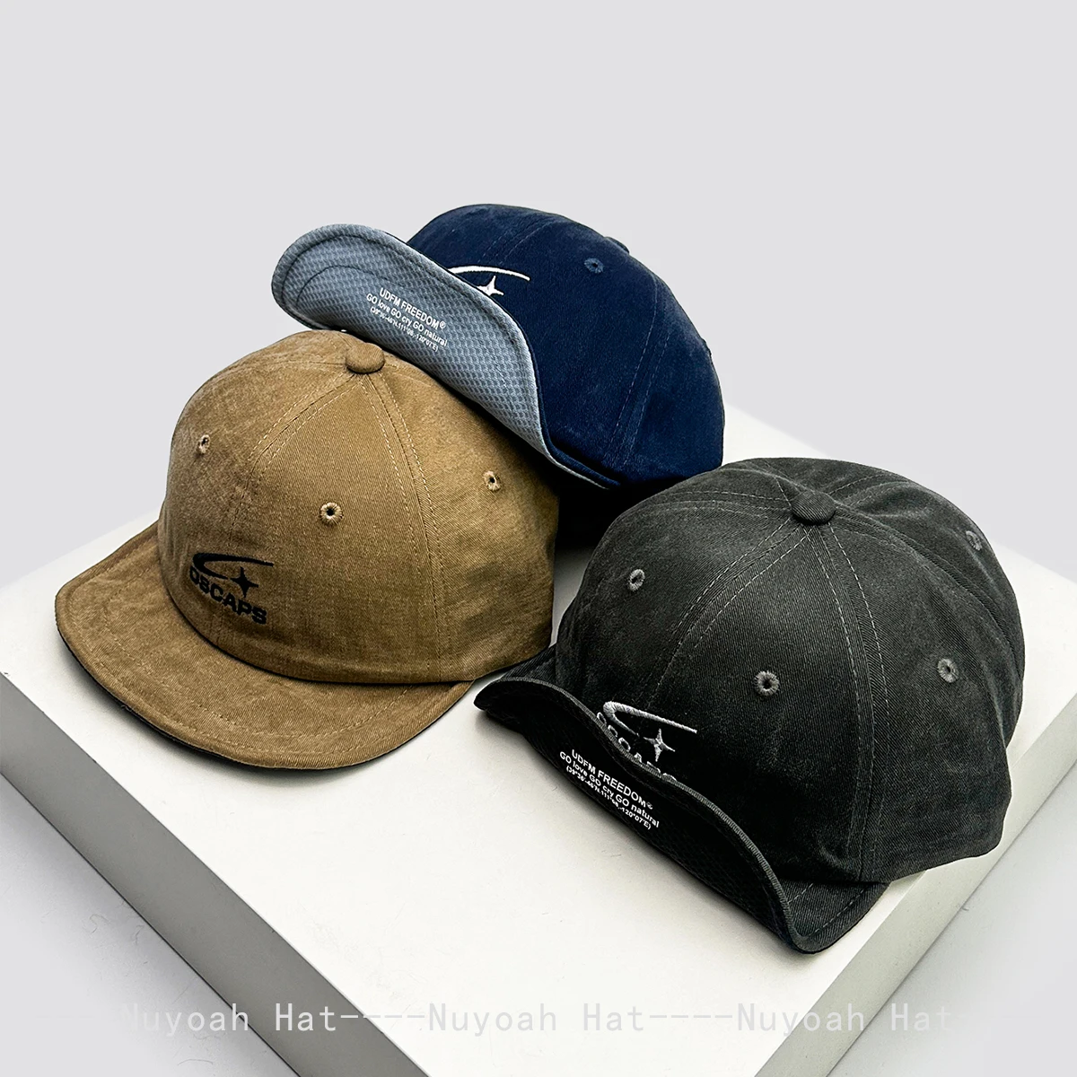 New Men Women Retro Letter Embroidery Baseball Hats Sunshade Street Versatile American Peaked Caps Short Eave Fashion Personal
New Men Women Retro Letter Embroidery Baseball Hats Sunshade Street Versatile American Peaked Caps Short Eave Fashion Personal