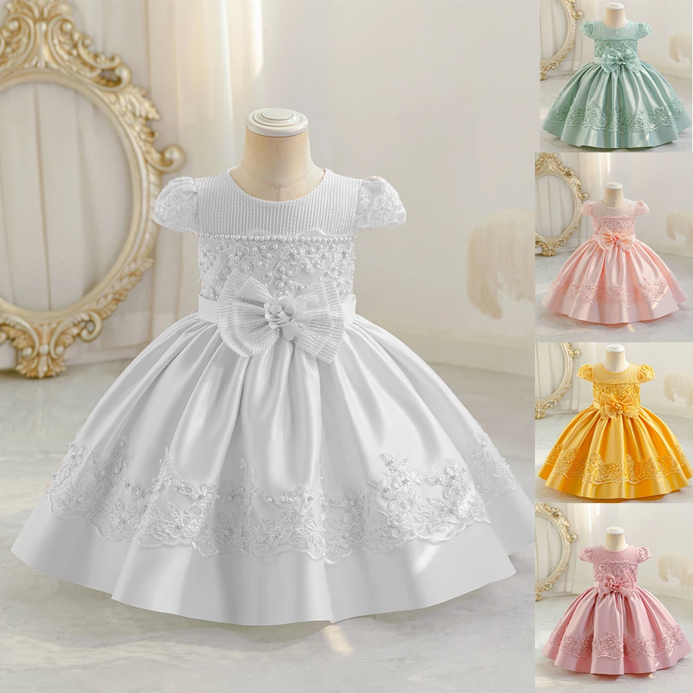 Flower Girls Dress Ruffles Elegant Toddler Kids Birthday Princess Dress 1-5 Yrs Tulle Tutu Gowns Wedding Party Baby's Dresses
Flower Girls Dress Ruffles Elegant Toddler Kids Birthday Princess Dress 1-5 Yrs Tulle Tutu Gowns Wedding Party Baby's Dresses