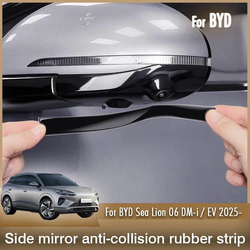For BYD Sealion Sea Lion 06 DM-i EV 2025 2026 Side Rearview mirror Protective Durable Anti Scratch Edge Collision Strip
For BYD Sealion Sea Lion 06 DM-i EV 2025 2026 Side Rearview mirror Protective Durable Anti Scratch Edge Collision Strip