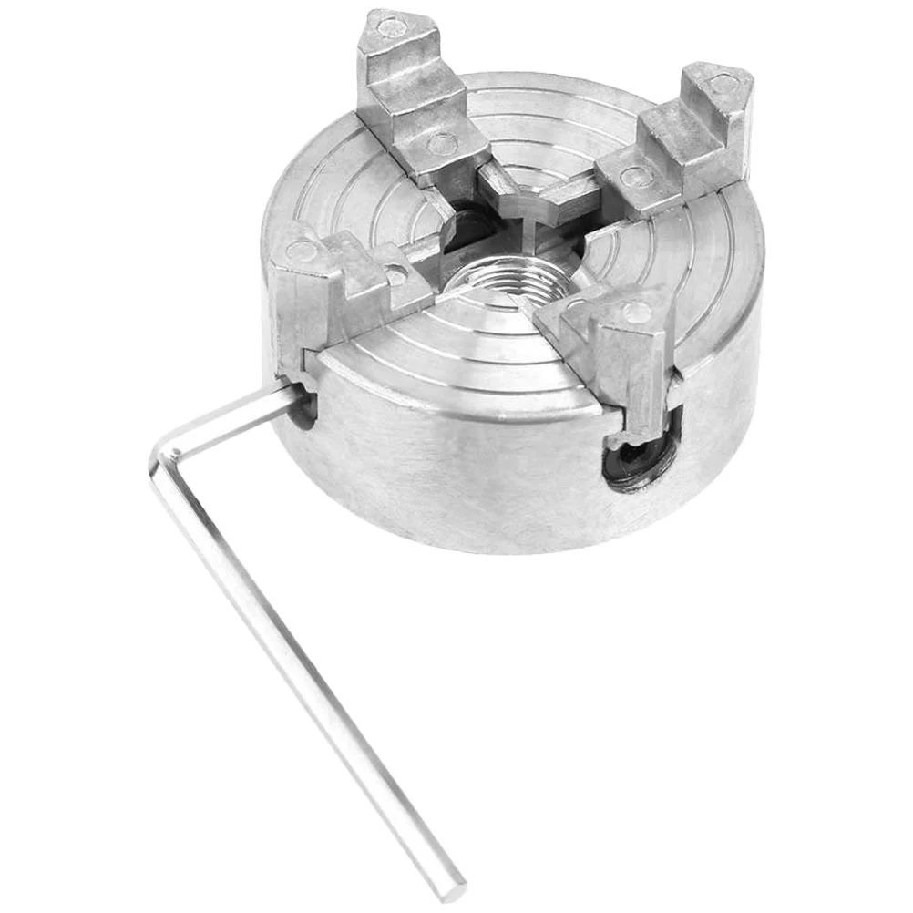 Mini Metal Lathe Chuck Zinc Alloy 4Jaw Manual Chuck Lathe Clamp Accessory Jack Chuck Clamp Durable Chuck Power Tool Parts
Mini Metal Lathe Chuck Zinc Alloy 4Jaw Manual Chuck Lathe Clamp Accessory Jack Chuck Clamp Durable Chuck Power Tool Parts