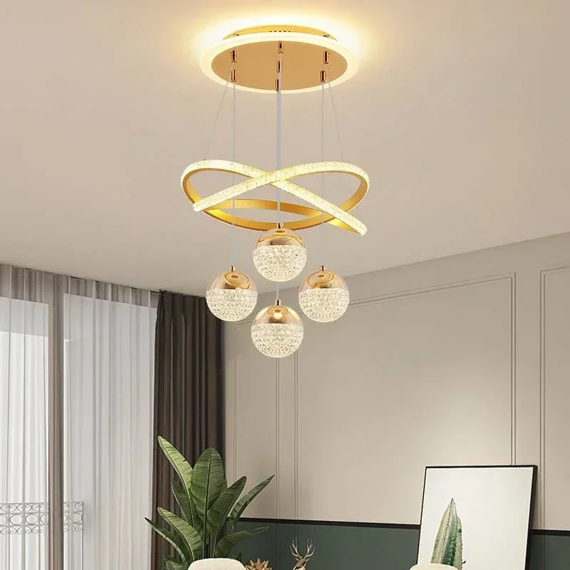 Modern Home Lights Led Simple Pendant Light Golden Black For Living Room Chandeliers Dining Room Hanging Light Indoor Lighting
Modern Home Lights Led Simple Pendant Light Golden Black For Living Room Chandeliers Dining Room Hanging Light Indoor Lighting
