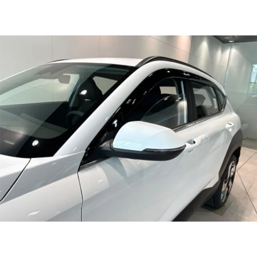 Smoke Tinted Side Window Visor Sun Rain Vent Guard 6p Compatible with 2024 2025 2026 KONA
Smoke Tinted Side Window Visor Sun Rain Vent Guard 6p Compatible with 2024 2025 2026 KONA