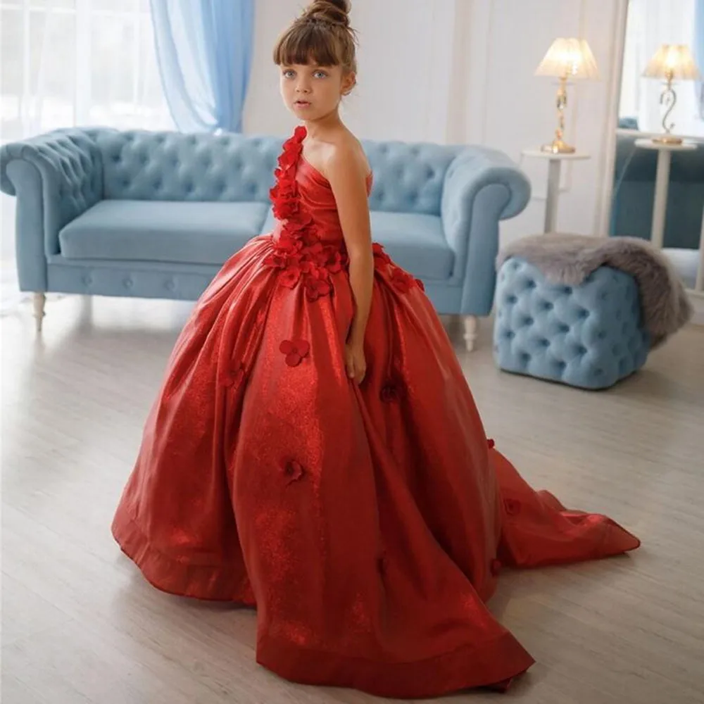 Fluffy Red 2024 Flower Girls Dresses Wedding Off the Shoulder Satin Children First Communion Dress Celebrity Prom Pageant Gown
Fluffy Red 2024 Flower Girls Dresses Wedding Off the Shoulder Satin Children First Communion Dress Celebrity Prom Pageant Gown