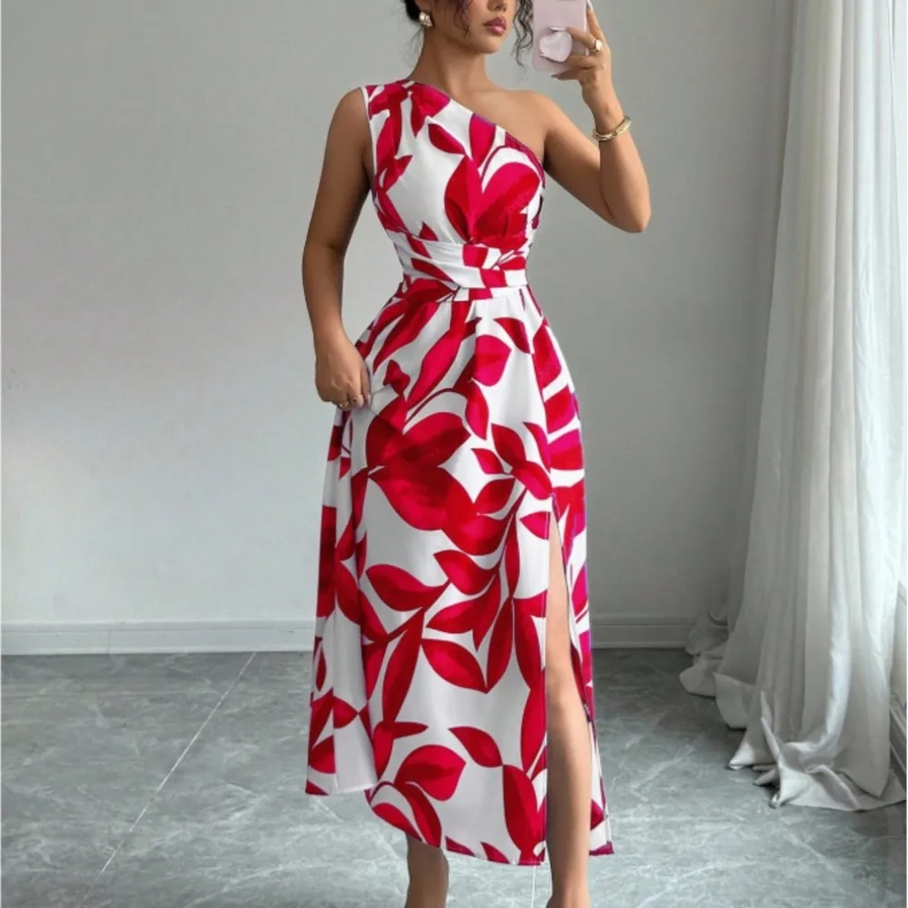 2025 New French Sexy Dresses Women Summer Fashion Elegant Sleeveless Flower Cherry Printed A Line Party Vacation Vestidos Female
2025 New French Sexy Dresses Women Summer Fashion Elegant Sleeveless Flower Cherry Printed A Line Party Vacation Vestidos Female