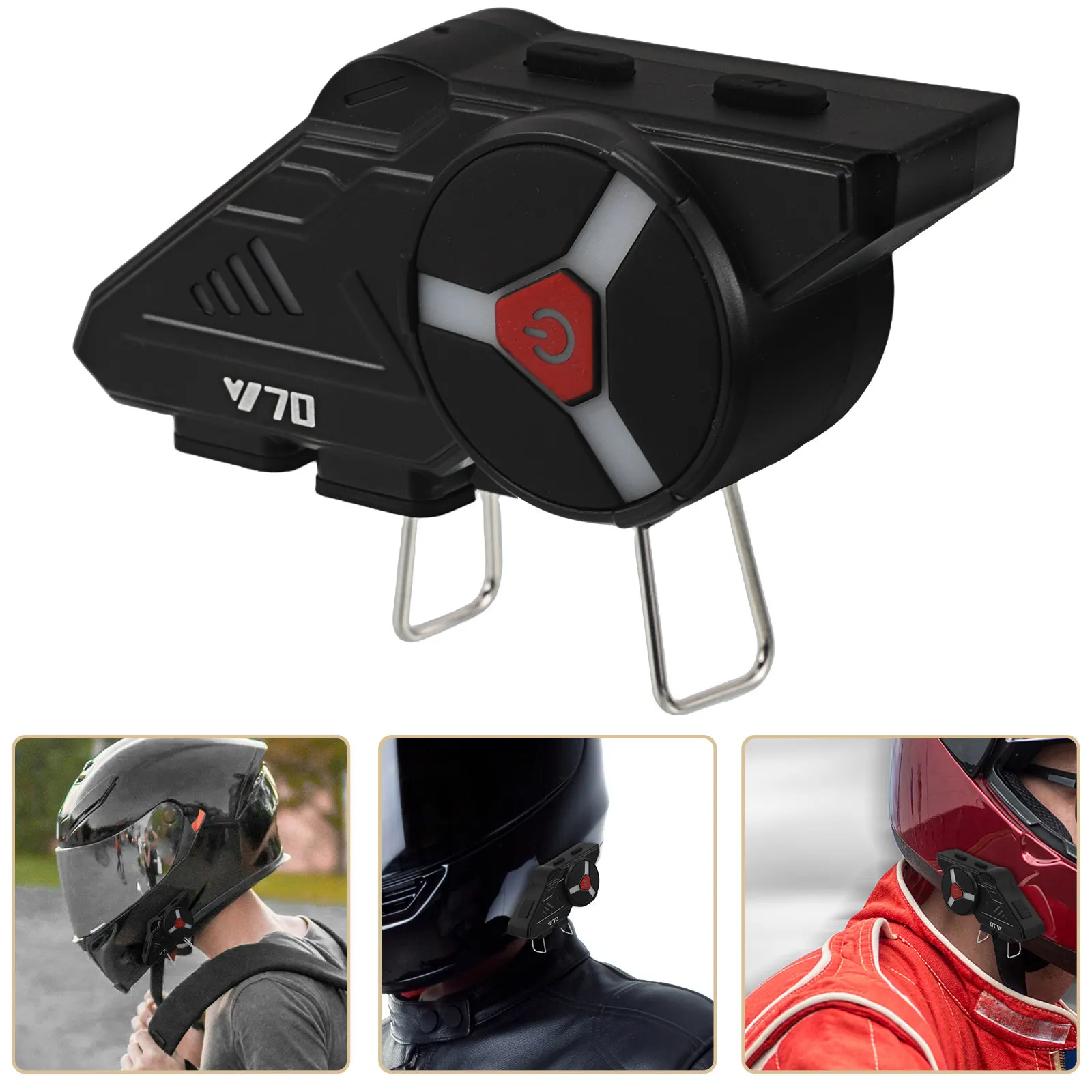 Wireless Motorcycle Headset with Noise Reduction Splashproof Design Fm Radio Call Support for Riding Cycling
Wireless Motorcycle Headset with Noise Reduction Splashproof Design Fm Radio Call Support for Riding Cycling