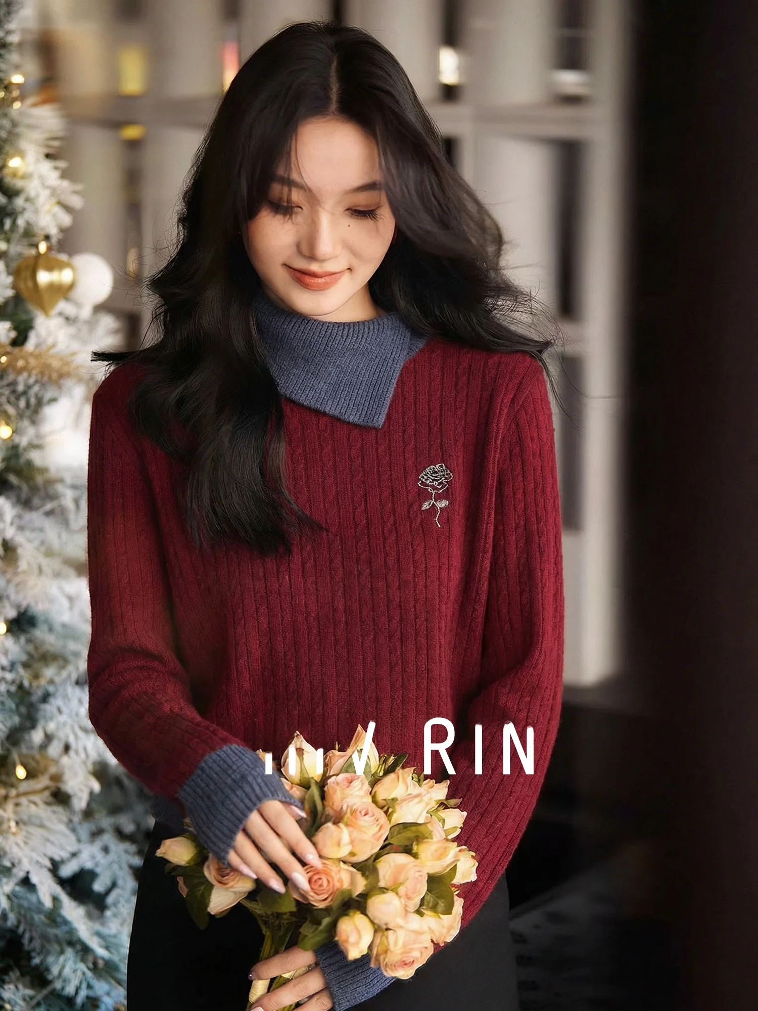 Chivirin Women's Knitted Sweater f High Collar Color Blo Versatile Spring 2026 Long Sve Casual Wear Warmth Insulated
Chivirin Women's Knitted Sweater f High Collar Color Blo Versatile Spring 2026 Long Sve Casual Wear Warmth Insulated