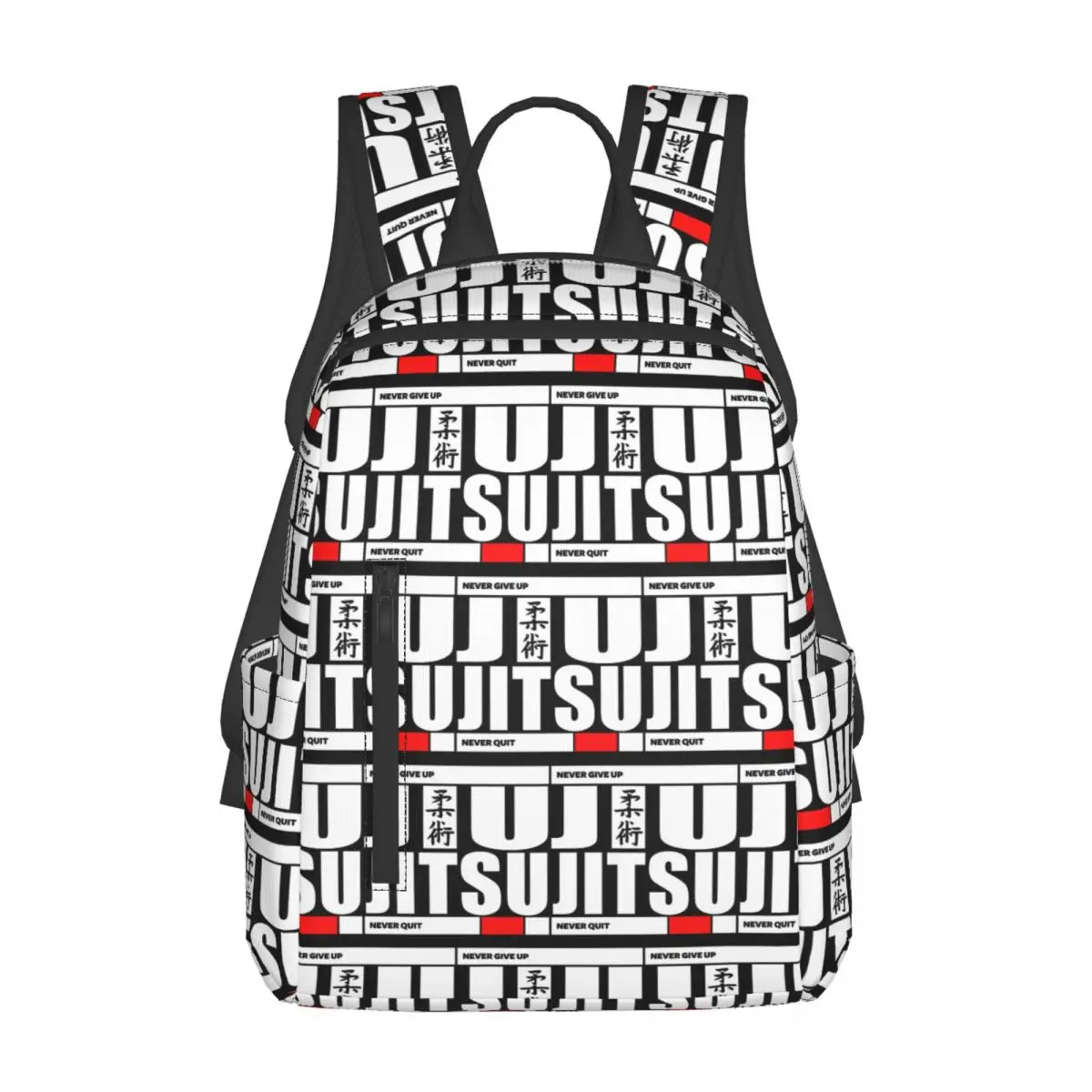 Jiu Jitsu - Never Give Up Never Quit Backpack Daypack Large Capacity Kids BookBag School Bag Shoulder Bags for Men Women
Jiu Jitsu - Never Give Up Never Quit Backpack Daypack Large Capacity Kids BookBag School Bag Shoulder Bags for Men Women