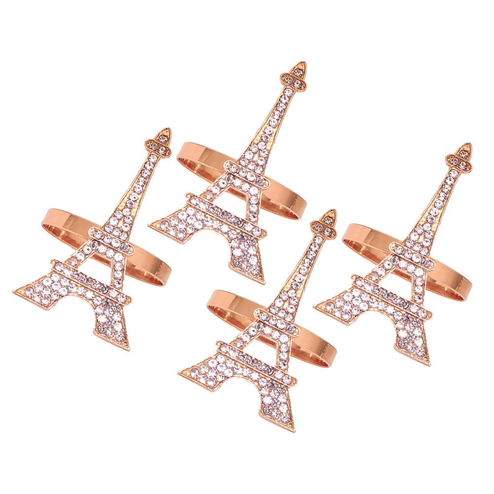 4pcs Napkin Rings Delicate Alloy Serviette Decorative Buckles Reusable Easy Clean Home Hotel Restaurant Bar Tableware
4pcs Napkin Rings Delicate Alloy Serviette Decorative Buckles Reusable Easy Clean Home Hotel Restaurant Bar Tableware