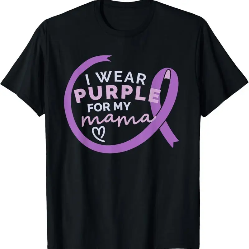 Футболка I WEAR PURPLE FOR MY MAMA, футболка с мем для прогулок с информацией прогулкой Альцгеймера
Футболка I WEAR PURPLE FOR MY MAMA, футболка с мем для прогулок с информацией прогулкой Альцгеймера